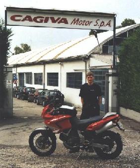 Cagiva motorcycle